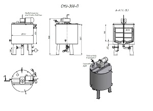 Накопительная емкость СМУ-300